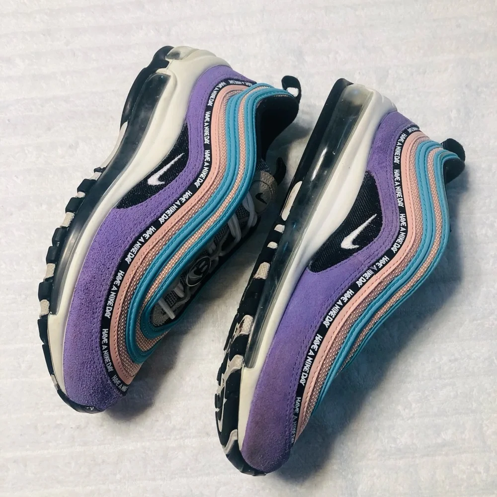 Nike Air Max 97 Have a Nike Day Sneakers. Size 6Y